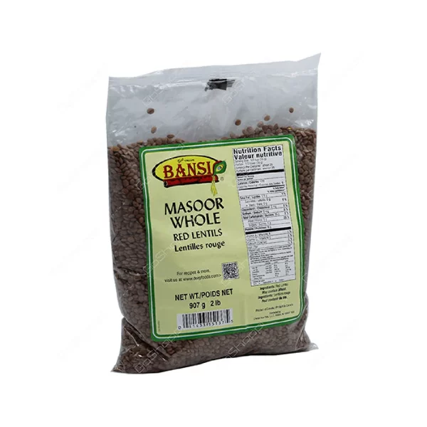 Bansi Masoor Whole 4lb